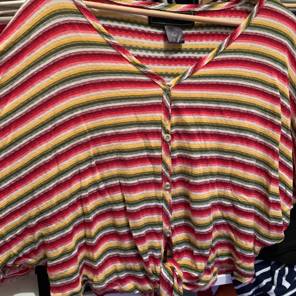 Stripped crop top